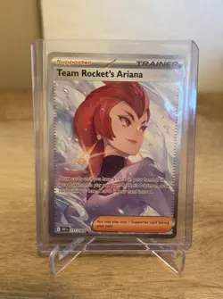 Team Rocket's Ariana 237/182 Destined Rivals Special Illustration Rare Card - Image 1