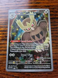 Noctowl - 141 (Pokemon Center Exclusive) 141 Sv: Scarlet & Violet Promo Cards... - Image 1
