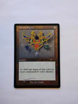 SLD Etched Foil Retro Arcane Signet Rare Foil - Image 1