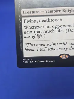 Magic the Gathering Foundations Bloodthirsty Conqueror 0058 Regular Mythic NM - Image 5