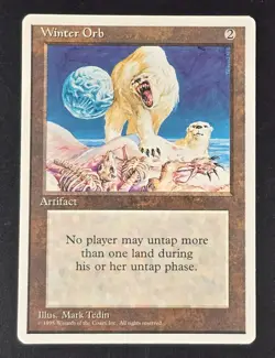 MTG Winter Orb 4th Edition Regular Rare NM Magic The Gathering Ships FAST - Image 1