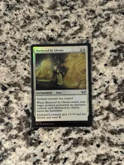 MTG - Sheltered by Ghosts DSK Foil Uncommon #0030 - Image 1