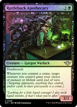 Rattleback Apothecary (0100) - Outlaws of Thunder Junction - Uncommon (Foil) - Image 1