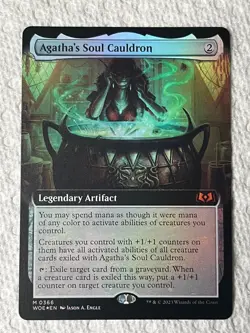 Agatha's Soul Cauldron Full Art Extended Foil MTG - Image 1