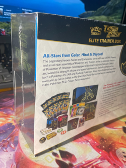 Pokemon New Sealed Crown Zenith ETB and Surging Sparks ETB - Image 2