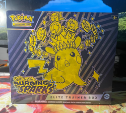 Pokemon New Sealed Crown Zenith ETB and Surging Sparks ETB - Image 5