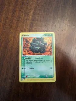 Pokemon TCG Pineco EX Dragon 71/97 Regular Common - Image 1