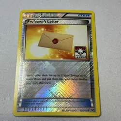 Professor's Letter 123/146 Pokemon League Stamped Reverse Holo BREAKthrough NM - Image 2