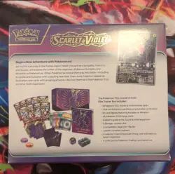 Pokemon TCG Scarlet & Violet Elite Trainer Box Koraidon Miraidon English Sealed - Image 2