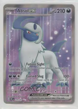 Absol ex Ultra Rare Pokemon Scarlet & Violet: Obsidian Flames OBF #214 - Image 1