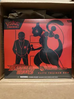 Pokemon Center Scarlet & Violet Destined Rivals🔥 Elite Trainer Box ETB Sealed✨ - Image 1