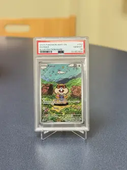 2025 POKEMON WHITE FLARE EN PATRAT ILLUSTRATION RARE 152/086 MINT PSA 10 - Image 1