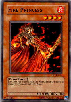 Fire Princess DB1-EN234 Unlimited - Yu-Gi-Oh! TCG Common - Image 1