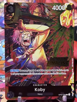 KOBY - One Piece TCG OP02-098 - PROMO FINALIST - 2023 Offline Regional - Image 1