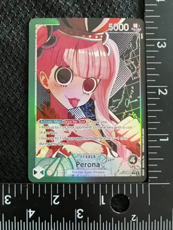 Perona One Piece Card Proxy Leader Alt Art Full Art Foil English - Image 1