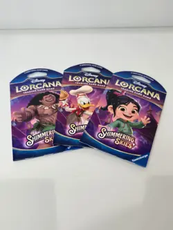 Disney Lorcana TCG Shimmering Skies Sleeved Booster Pack NEW - Image 1