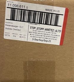 Sealed Case Box of 48 Sleeved Booster Packs Fabled Disney Lorcana (Set #9) - Image 1