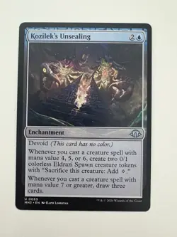 Kozilek’s Unsealing MTG Magic the Gathering Card NM Near Mint MH3 - Image 1