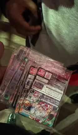 One Piece Monkey.D.Luffy US College Basketball Promo Card In Hand Ready To Ship - Image 3