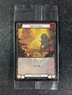 2022 Flesh and Blood SIGIL OF SOLACE #FAB136 Promo Cards Extd Art Rainbow Foil A - Image 1