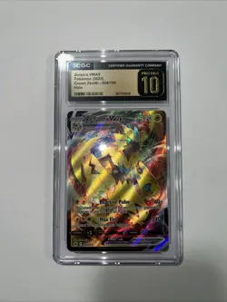 Zeraora VMAX Crown Zenith Ultra Rare Holo Pokemon TCG Card 054/159 Pristine 10 - Image 1