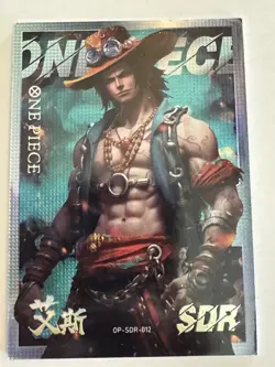 PORTGAS D ACE SDR OP-SDR-012 ONE PIECE GRAND LINE ENDLESS TREASURE 4 Anime Card - Image 1