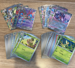 Black Bolt White Flare Near Complete Master Set 148x Pokemon Card Holo Reverse - Image 1