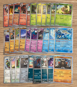 Black Bolt White Flare Near Complete Master Set 148x Pokemon Card Holo Reverse - Image 3