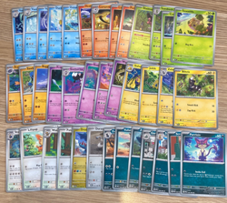 Black Bolt White Flare Near Complete Master Set 148x Pokemon Card Holo Reverse - Image 4