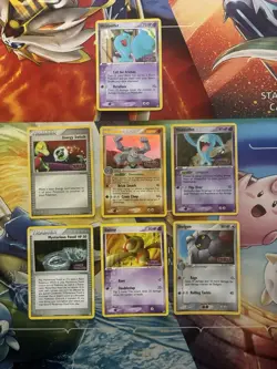 Vintage Pokemon Card Lot Reverse Holo Machamp Wobbuffet - Image 1