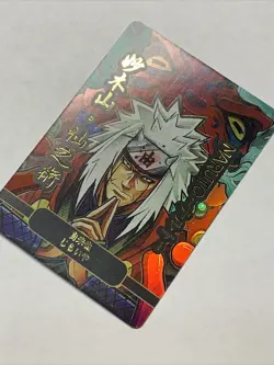 Jiraiya Naruto Toad Manga Style ACG Goddess Story Waifu Card Girl Holo Anime - Image 3