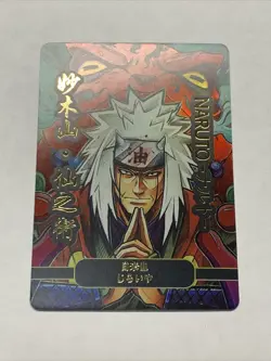 Jiraiya Naruto Toad Manga Style ACG Goddess Story Waifu Card Girl Holo Anime - Image 5
