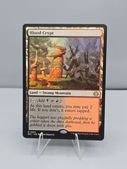 Blood Crypt MINT 262 Lorwyn Eclipsed ECL MTG Regular Rare Land - Image 1
