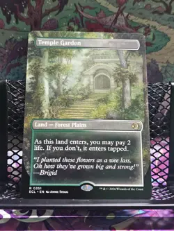 Temple Garden (Borderless) - 351 - ECL - NM - MTG - Image 1