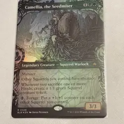 Camellia, the Seedmiser (Showcase) Bloomburrow Foil - Image 1