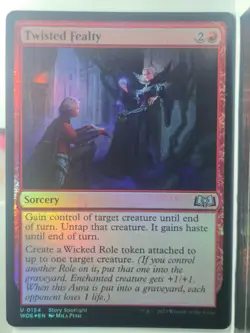 Twisted Fealty 154 Foil Wilds of Eldraine - Image 1