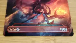 1x Ifrit - Fury, Foil, Secret Lair Drop Bonus - 7007 Final Fantasy Magic MTG NM - Image 2