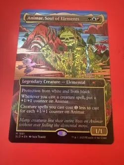 Animar, Soul of Elements (Rainbow Foil) Secret Lair Drop Foil - Image 2