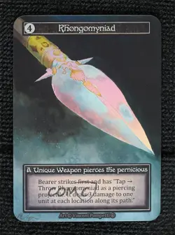 2024 Sorcery: Contested Realm - Arthurian Legends Foil Rhongomyniad - Image 1