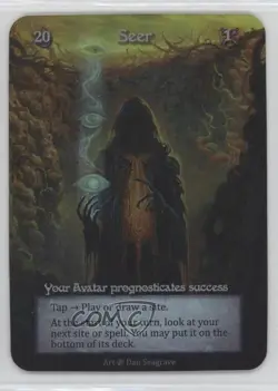 2023 Sorcery: Contested Realm - Beta Foil Seer - Image 1