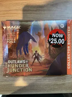 Magic the Gathering: Outlaws of Thunder Junction COLLECTOR BOOSTER MINT SEALED - Image 1