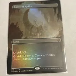 Caves of Koilos (Borderless) Dominaria United Foil - Image 1