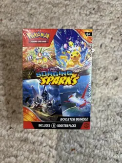 Pokemon TCG Scarlet & Violet Surging Sparks Booster Bundle 6 Packs - New Sealed - Image 1