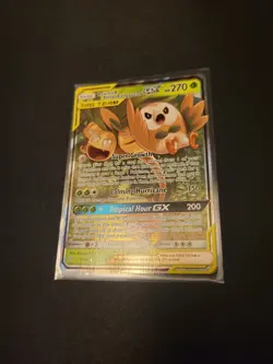 Pokemon Rowlet & Alolan Exeggutor GX 1/236 -Unified Minds- MINT - Image 1