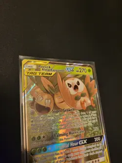 Pokemon Rowlet & Alolan Exeggutor GX 1/236 -Unified Minds- MINT - Image 5