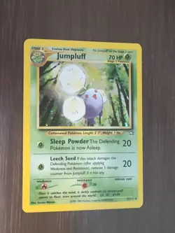 Jumpluff 7/111 Neo Genesis Unlimited Holo Rare -LP/MP Pokemon TCG - Image 1