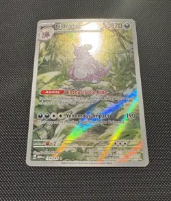 Pokemon Nidoking 174/165 SV: Scarlet & Violet 151 Illustration Rare Near Mint - Image 2