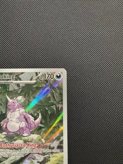 Pokemon Nidoking 174/165 SV: Scarlet & Violet 151 Illustration Rare Near Mint - Image 3