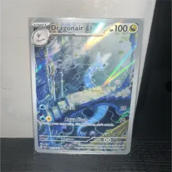 Pokemon Dragonair 181/165 Scarlet & Violet 151 Holo Illustration Rare 100 HP - Image 1