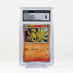 2023 Pokemon Ninetales My First Battle Deck - Charmander Deck - CGC 9 Mint - Image 1